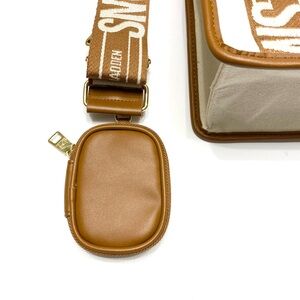 Steve Madden Bwebber Cream and Brown Tote Bag NWOT